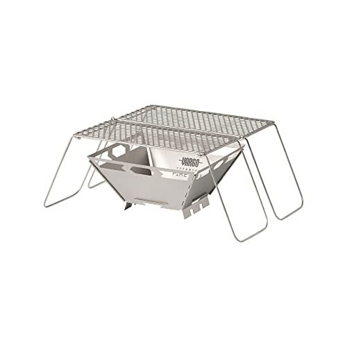 Vargo Titanium Fire Box Grill 2.0 - Compact, Lightweight, and Durable Camping Grill - Image 1