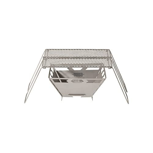 Vargo Titanium Fire Box Grill 2.0 - Compact, Lightweight, and Durable Camping Grill - Image 3