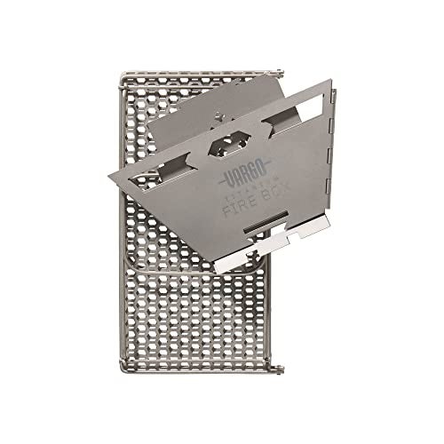 Vargo Titanium Fire Box Grill 2.0 - Compact, Lightweight, and Durable Camping Grill - Image 5