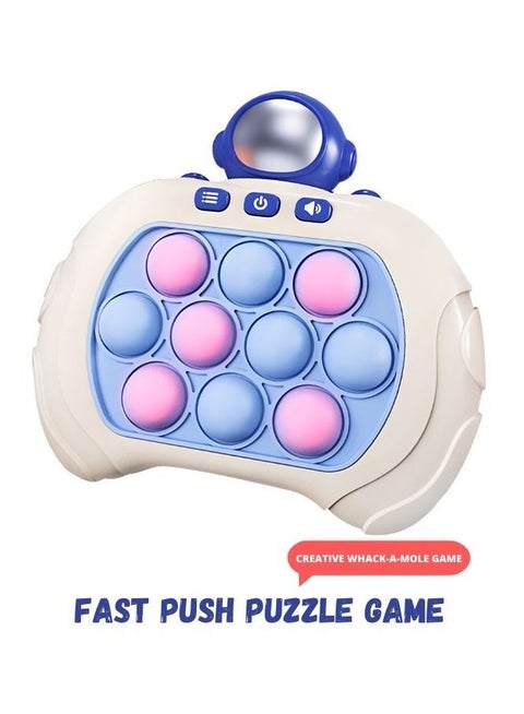 Pop It Puzzle Game Light Up Fidget Toy, Bubble Popping Toys for Kids, Stress Relief Sensory Toy, Game Gifts for 3-12 Years Boys Girls