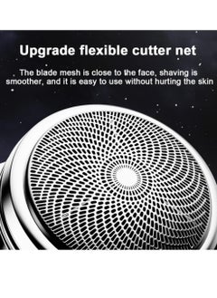 Generic Mini Electric Shaver, Portable Men Electric Shaver USB Rechargeable Men Grooming Razor, Pocket Size Mini Shaver Washable for Travel (Silver)  - Image 3