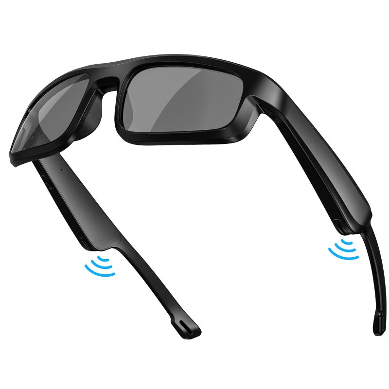 LVTEL Smart Glasses, Polarized Bluetooth Sunglasses, Built-in Mic & Speakers, Voice Assistant, UV Protection Audio Sun Glass - Image 1