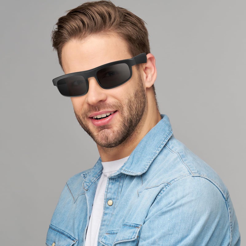 LVTEL Smart Glasses, Polarized Bluetooth Sunglasses, Built-in Mic & Speakers, Voice Assistant, UV Protection Audio Sun Glass - Image 5