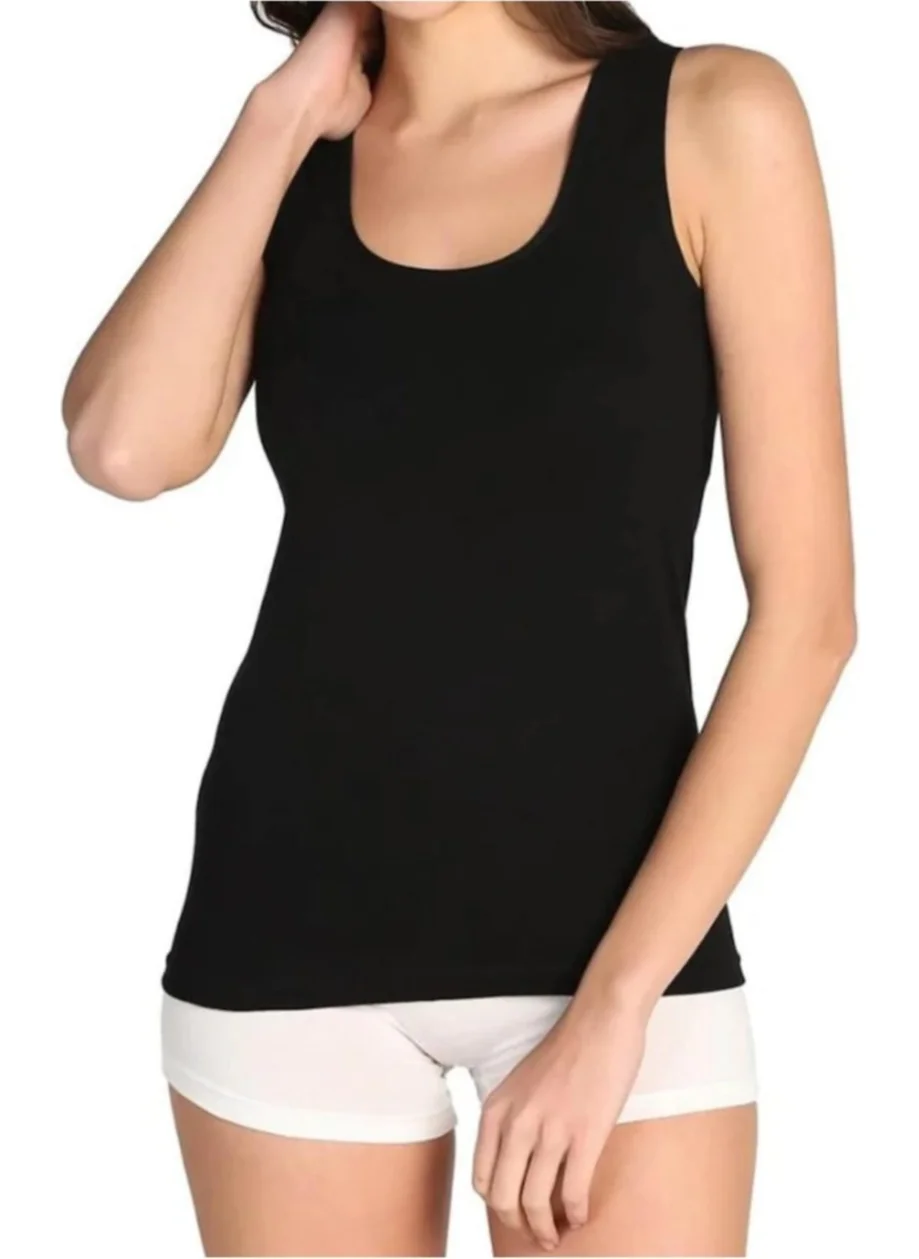 Tutku 6 Ribana Women's Thick/Wide Strapped Undershirt