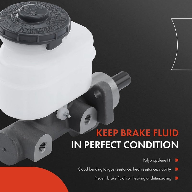 A-Premium Brake Master Cylinder with Reservoir for Acura and Honda - Image 3