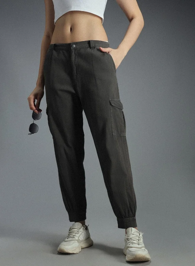 Women Grey Trousers