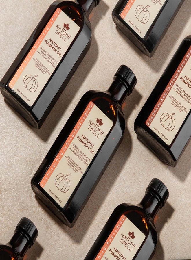 Nature Spell Pumpkin Seed Oil for Hair Growth, Suitable for All Hair Types, 5.07 Fl Oz - Image 4