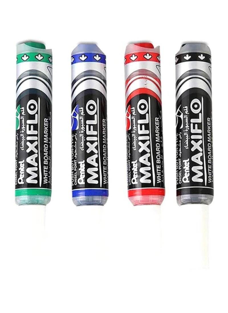 Pentel 4-Piece White Board Marker Set Multicolour  - Image 4