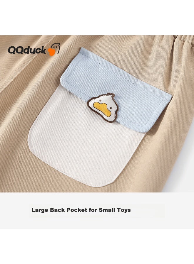 Qq Duck Kids Children's Pants Spring Boys Girls Outdoor Camping Casual Pants Baby Mountain Sports Long Pants Camping Trousers - Image 3