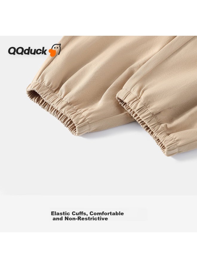 Qq Duck Kids Children's Pants Spring Boys Girls Outdoor Camping Casual Pants Baby Mountain Sports Long Pants Camping Trousers - Image 4