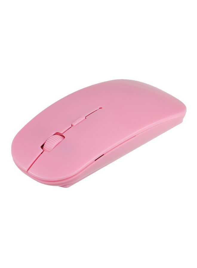 NIBEMINENT Wireless Portable Mouse Pink  - Image 1