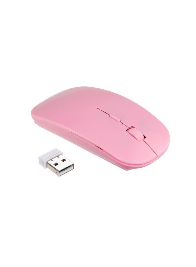 NIBEMINENT Wireless Portable Mouse Pink  - Image 5