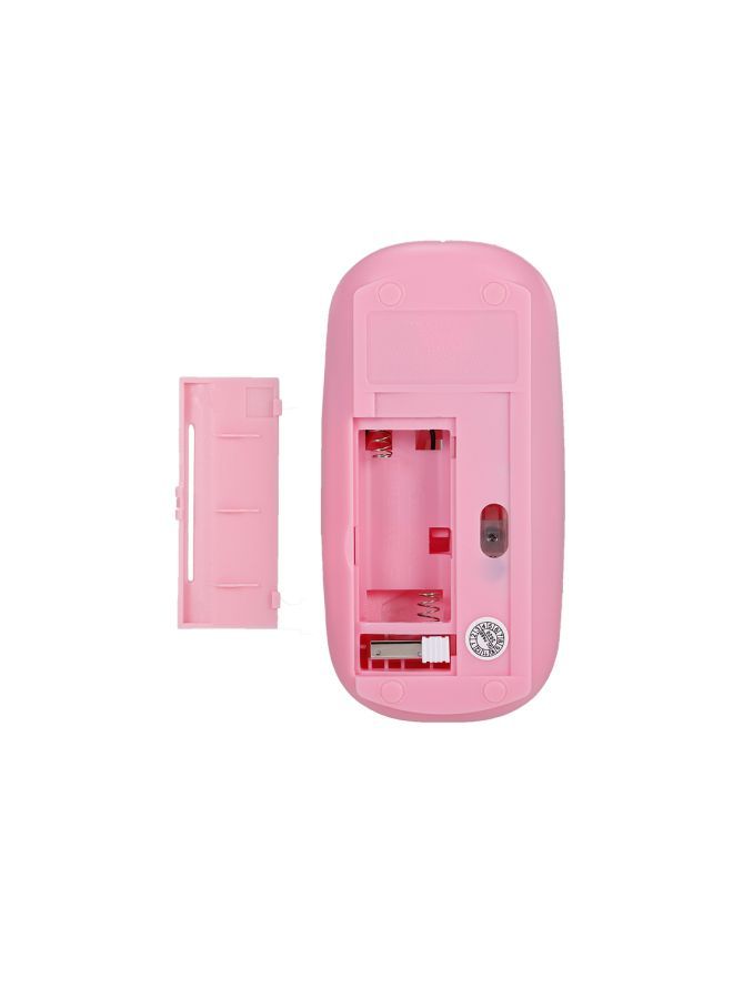 NIBEMINENT Wireless Portable Mouse Pink  - Image 3