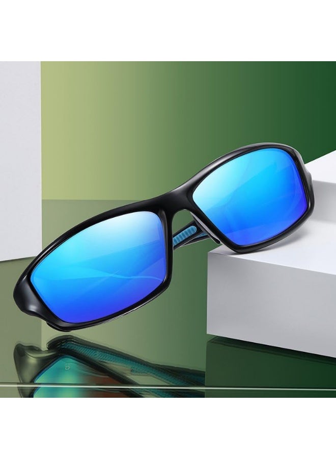 Men and women retro sports fashion anti-ultraviolet sunglasses goggles sunglasses - Image 3