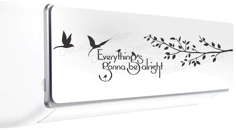 Decals Creation Vinyl Split AC, Wall Sticker (Multicolour, Sticker Code 28)-Self-Adhesive - Image 3