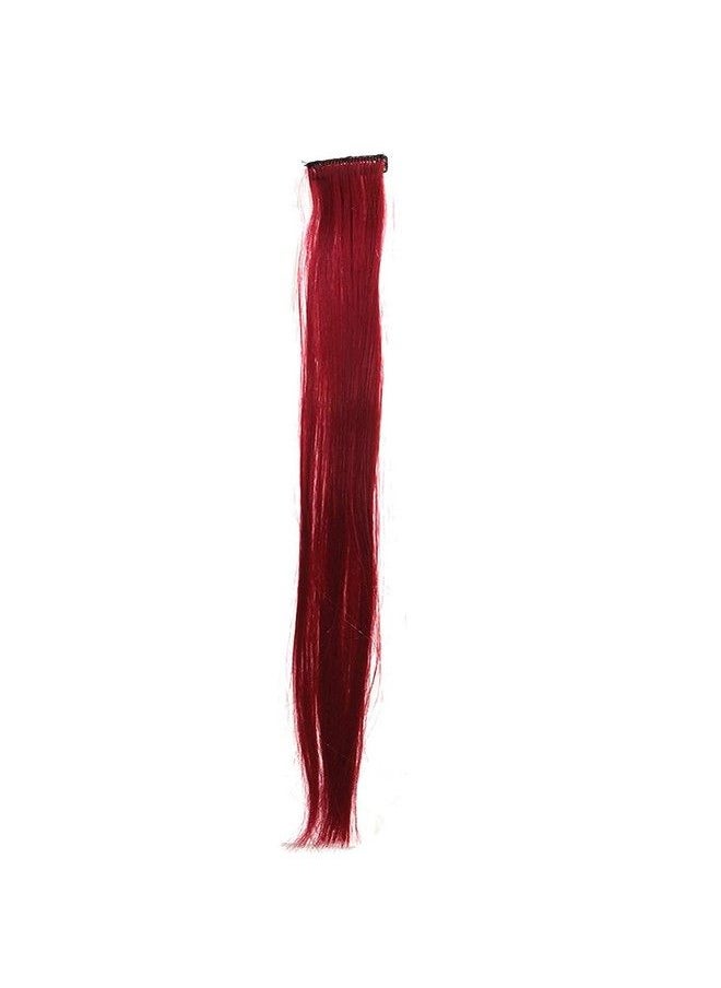 2Pc Hair Streak Colored Extension Highlighter For Women And Girls (Maroon) - pzsku/Z76F829EA56BEC4138C75Z/45/_/1660655270/cb1c9e89-8cc5-4580-b606-3a02be2674ca