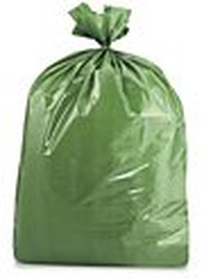 ULINE USA-Made Colorful Trash Bags (10, Green 50 GALLONS)