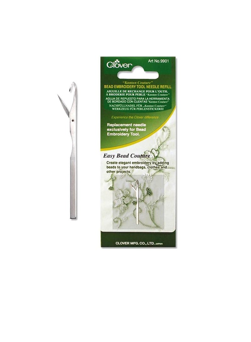 Clover Kantan Couture Bead Embroidery Tool Needle Refill - Image 1