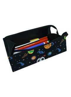 SMILY KIDDOS Smily Kiddos Polyester Smily Tray Pencil Case (Black) | Kids & School Pencil Case  - Image 4