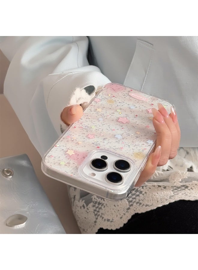 NIBEMINENT Blurred Stars Protective TPU Case Cover For iPhone 17 Air, Clear - Image 2