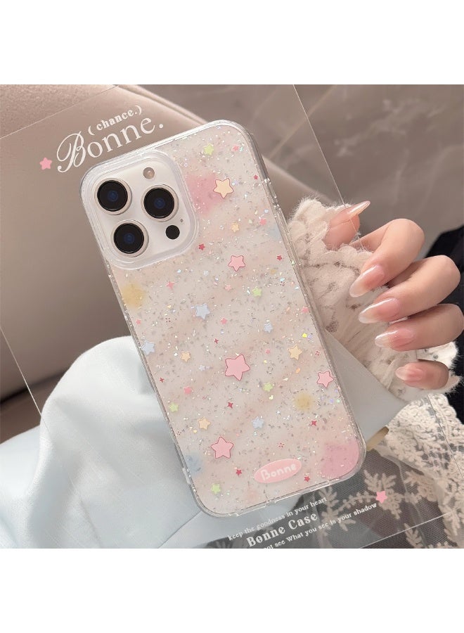 NIBEMINENT Blurred Stars Protective TPU Case Cover For iPhone 17 Air, Clear - Image 1