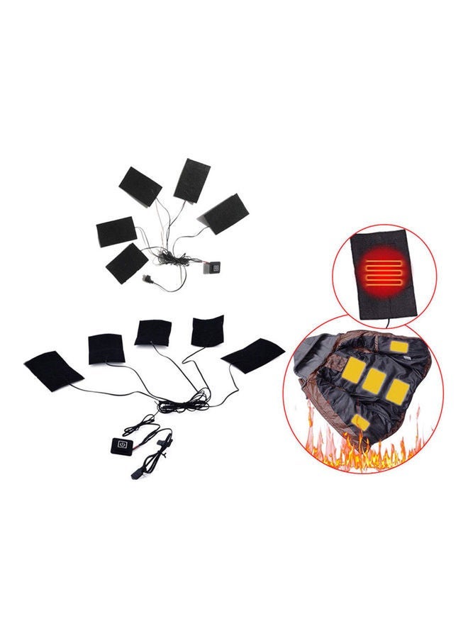 NIBEMINENT 5V Electric Winter Warmer Thermal Vest Clothing Jacket Heater USB Heating Pad 20x10x20cm - Image 4