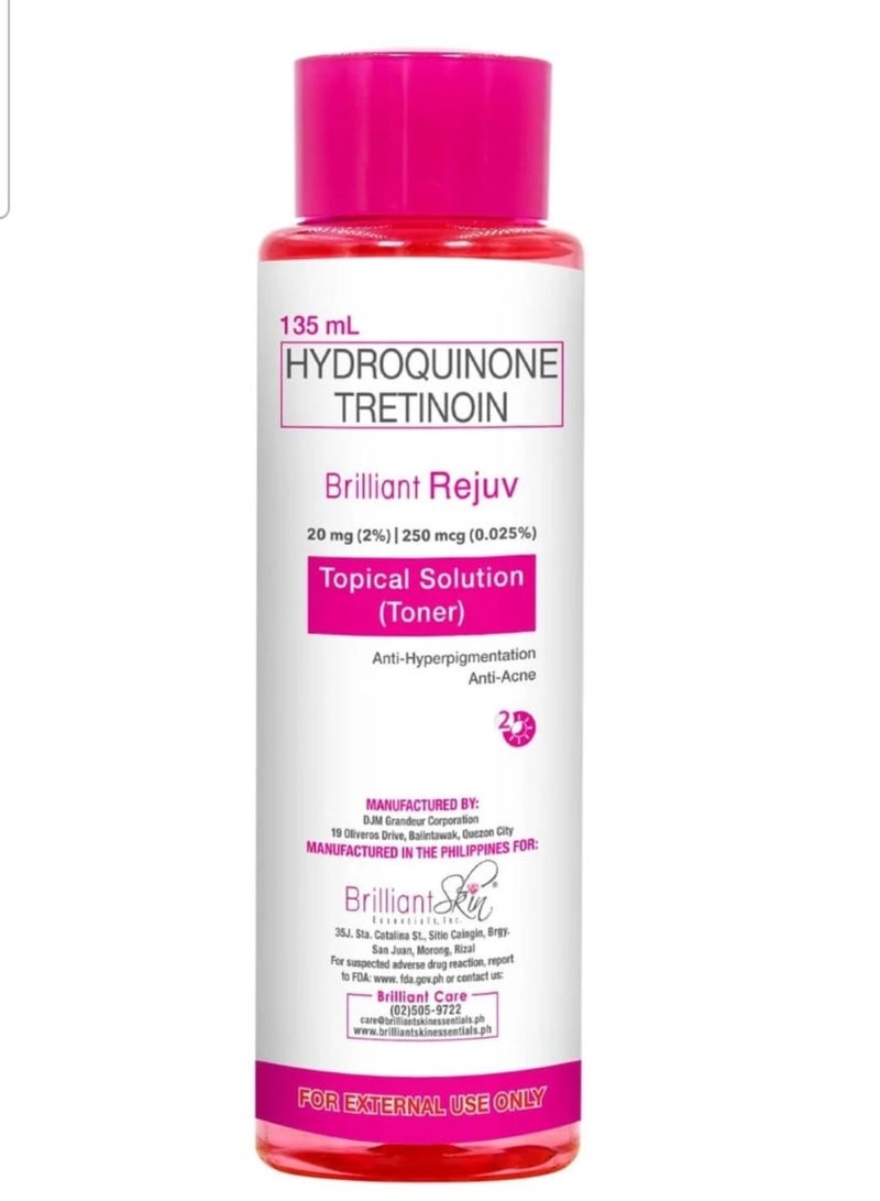 بريليانت سكين تونر مجدد للوجه 135 مل - Image 1