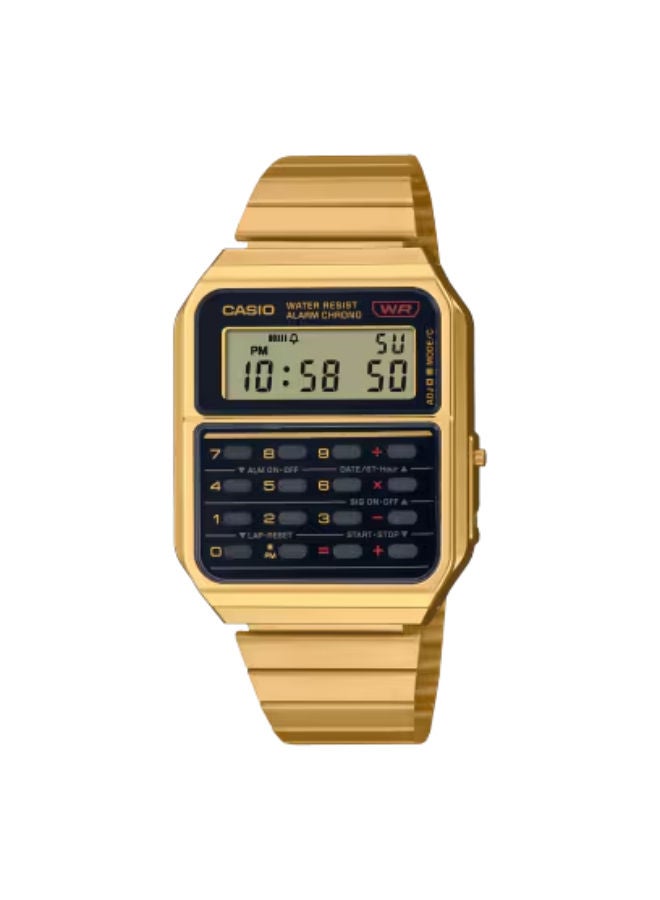 CASIO Stainless Steel Digital Wrist Watch CA-500WEG-1ADF - Image 1