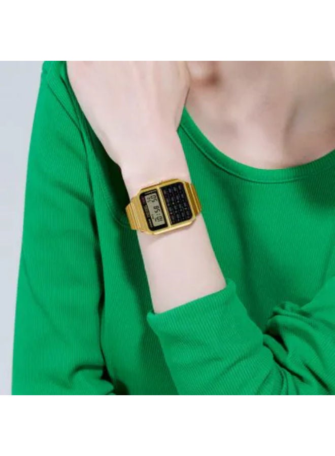 CASIO Stainless Steel Digital Wrist Watch CA-500WEG-1ADF - Image 2