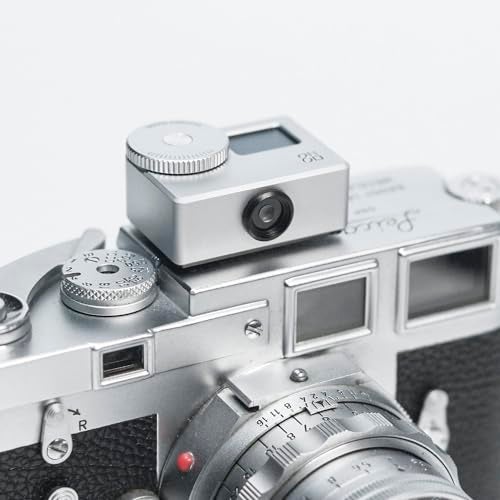 DOOMO MADE OLED Light Meter, Meter S, New Screen Design, Real-time Metering and One-Button Metering for Vintage Cameras (Chrome) - Image 3