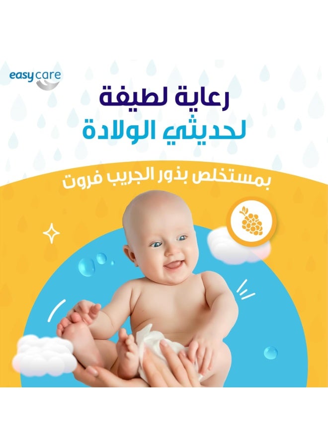 Easy Care Baby Skin Care Wipes Coconut Scent - 120 Wipes - (Special Offer) 3 Pack Special Price - Image 2