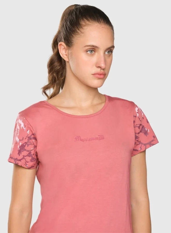 Musclemind Women's In-Built Bra Top with Super Soft And Wrinkle Resistant Fabric, Stretchable, Shape Retention, Durable, for All Day Comfort, Medium Support