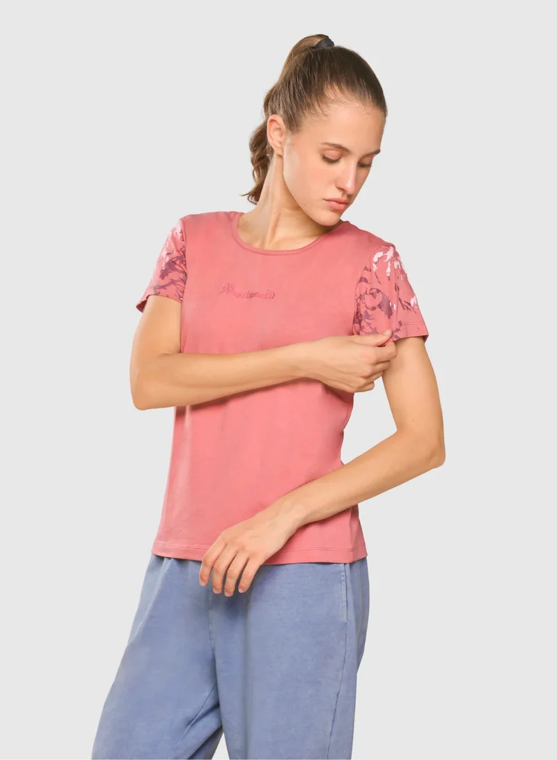 Musclemind Pink Women's In-Built Bra Top for Women | Best Price UAE