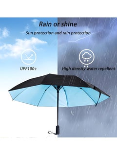 EVEREEN 1 Piece of Premium 3-in-1 UV Protection Umbrella with Fan and Spray - Portable, Windproof, and Water-Resistant - Perfect for Outdoor Activities and Hot Summer Days  - Image 3