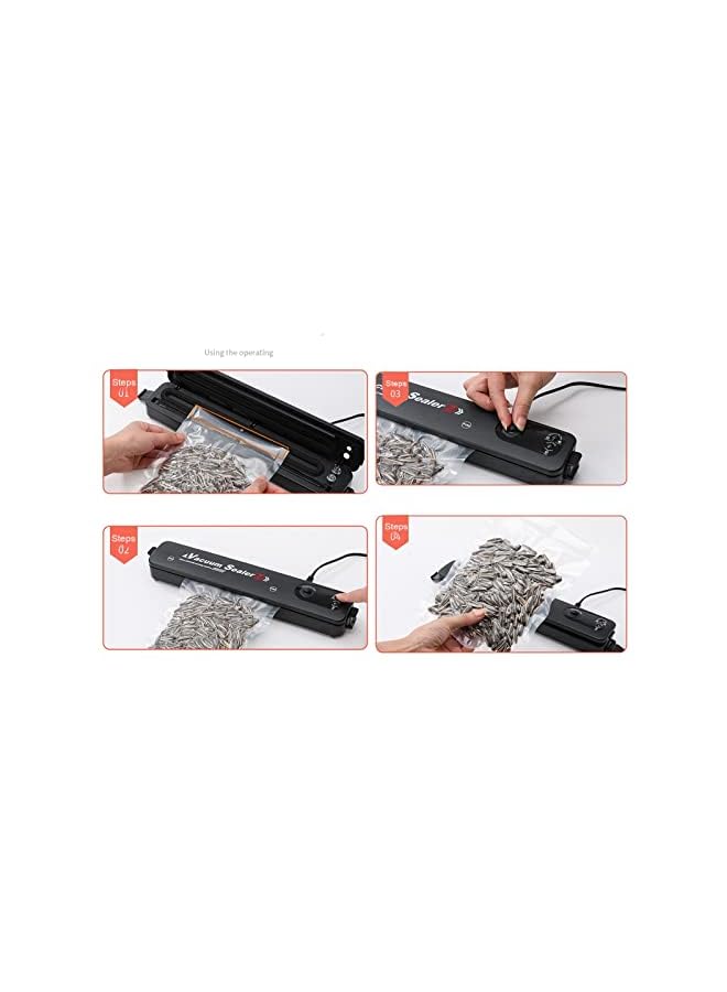 Raxoom Sealer Machine Automatic Food Sealer Food Preservation Storage Savers For Food Vacuum Air Sealing Systemwith Compact Design Food Sealers Vacuum Packing Machine - Image 2