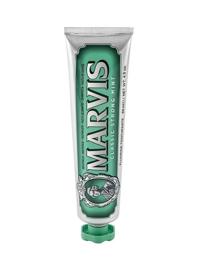 Marvis Classic Strong Mint Fluoride Toothpaste 85ml