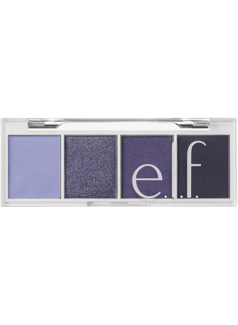 elf Bite-Size Eyeshadow, Ultra-Pigmented Eye Makeup Quad, 4 Matte & Shimmer Shades, Creamy & Blendable Powder, Açaí You, 0.12 Oz - Image 1