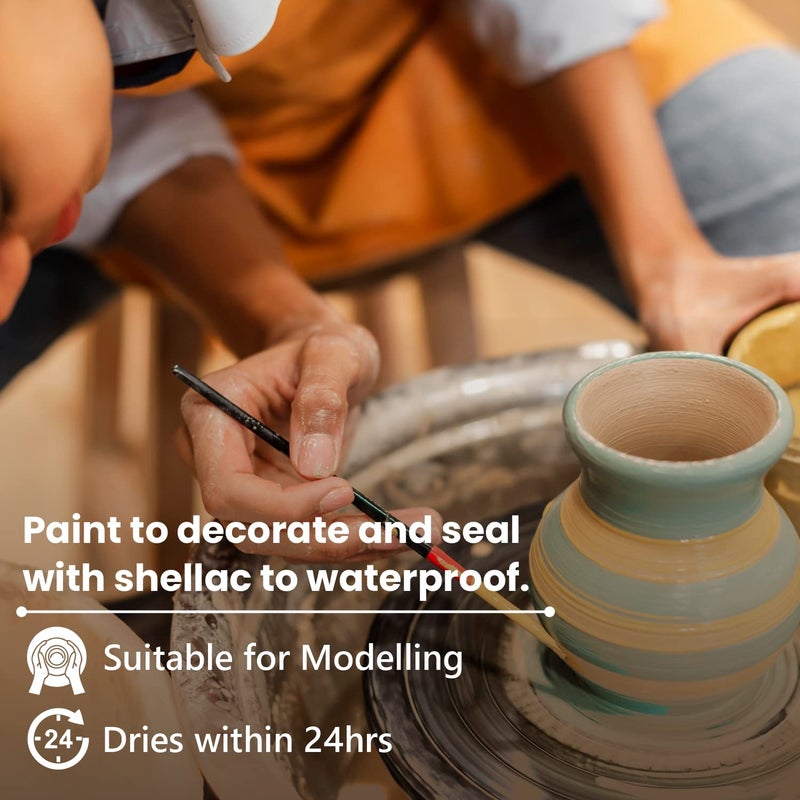 Old Potters Premium Air Dry Clay, Terra Cotta, 10 lbs - Image 4