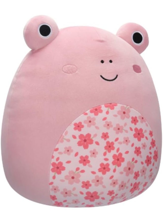 Squishmallows Kline the Pink Frog 12-Inch Super Soft Plush Toy with Sakura Flower Belly - Image 3