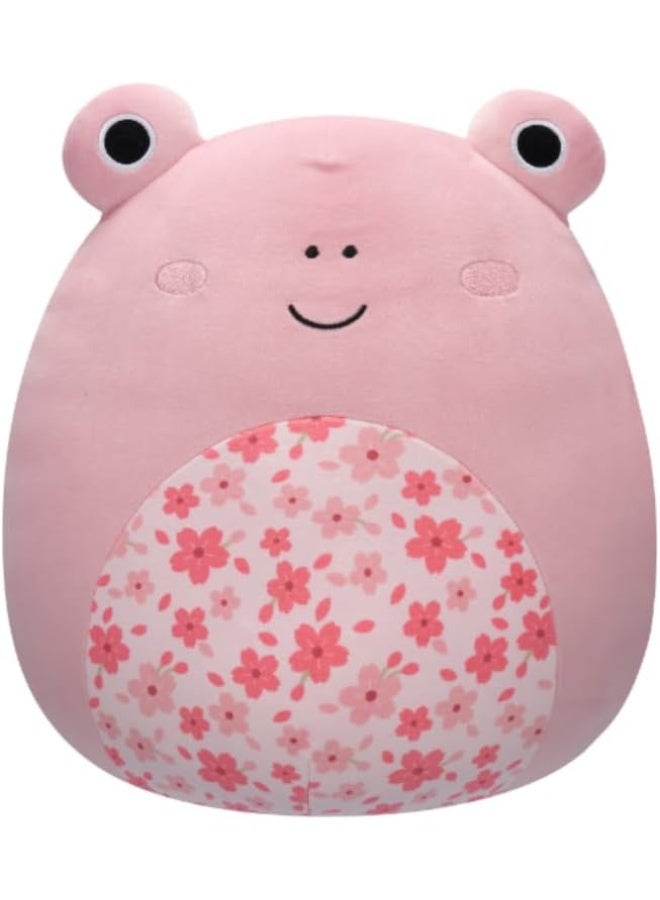 Squishmallows Kline the Pink Frog 12-Inch Super Soft Plush Toy with Sakura Flower Belly - Image 5