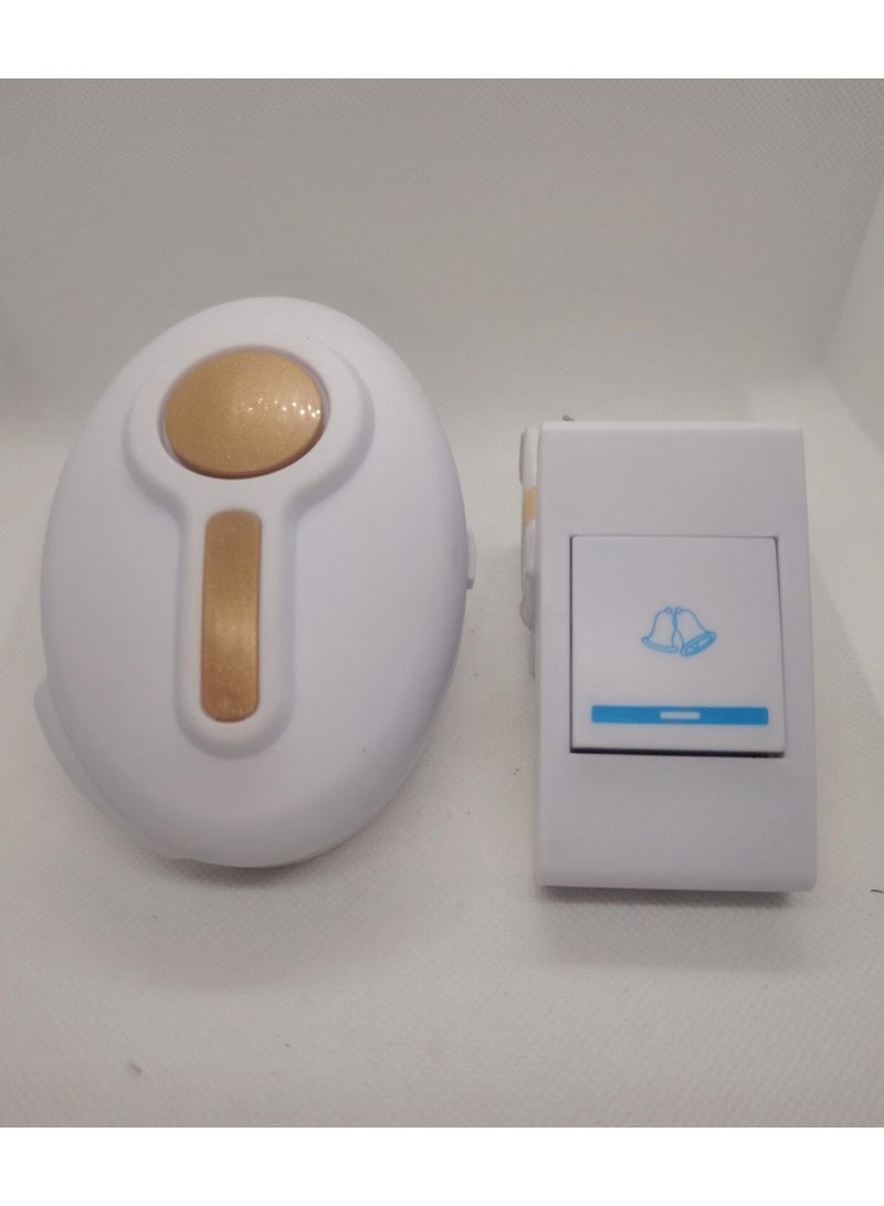 Wireless Music Doorbell Remote Control with Combination Switch Wireless Remote Control Doorbell Perfect for Home/Shop/Office