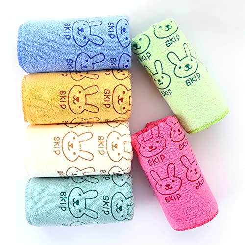 MOM CARE Microfiber Microfibre Bath Towels For Kids -Extra Soft Bathing Towel For Boys And Girls (Pack Of 3) Multi Color Medium L-60Cm X B-120Cm For 5 Years+, 300 TC - Image 1
