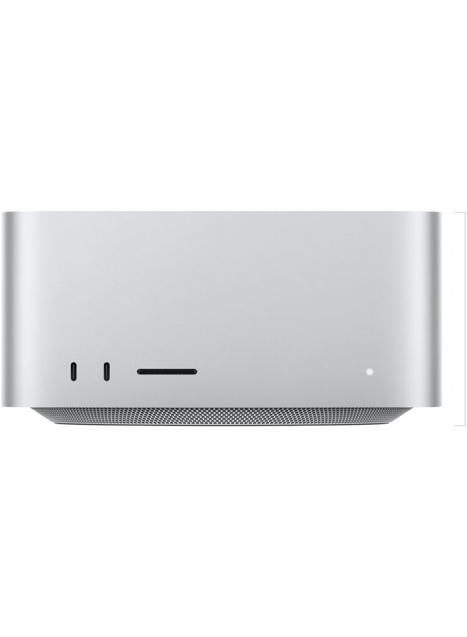 ابل  Mac Studio Apple M5 Max chip with 18‑core CPU, 32‑core GPU, 36GB, 512GB silver - Image 1