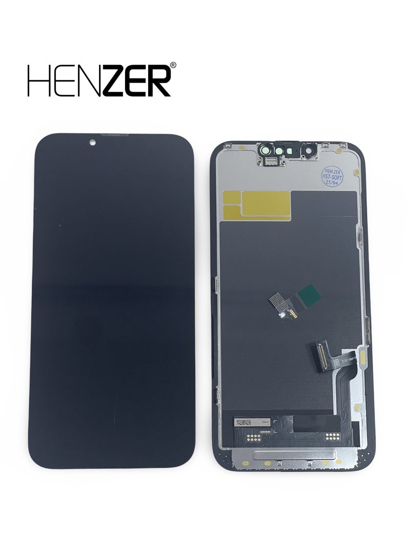 Henzer iPhone 13 Super Retina IPS  Wide Color Support Multi Touch HDR Screen With Oleophobic Coating Mercury Free Display - Image 2