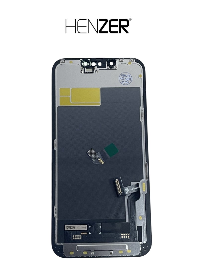 Henzer iPhone 13 Super Retina IPS  Wide Color Support Multi Touch HDR Screen With Oleophobic Coating Mercury Free Display - Image 3