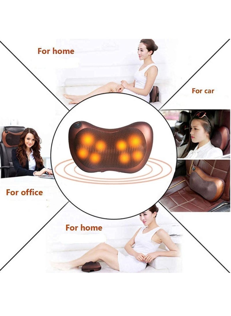 Prime by javaudan Electric Scalp Massager Portable Waterproof for Hair Growth with 4 Heads + Massage Pillow with 8 Heads Heater Neck  Body Electric Massager + Electric Leg Foot Muscle Stimulator Mat EMS Foot Massager - Image 3