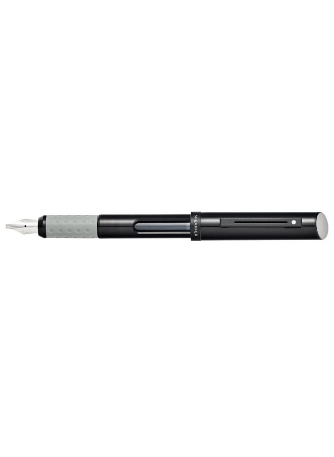 شيفر قلم حبر جاف Sheaffer Calligraphy Matte Black مع غطاء أسود وحواف سوداء غير لامعة في Hangsell - Fine  - Image 4