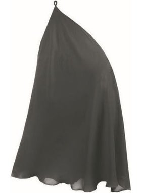 Magic Form 729 Combinable Skirt Nightgown With Button Down Bra - Black 