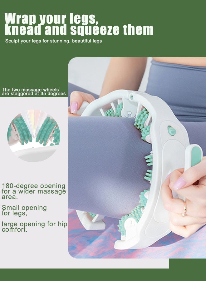 Super ZYouth New Waist and Leg Slimming Roller, Trigger Point Muscle Massage Roller for Calf, Leg, Arm, Foam Roller Deep Massage Tool for Relieve Muscle Soreness, Stiffness and Tight Muscles - Image 2