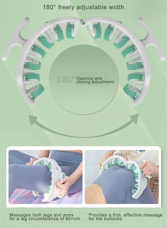 Super ZYouth New Waist and Leg Slimming Roller, Trigger Point Muscle Massage Roller for Calf, Leg, Arm, Foam Roller Deep Massage Tool for Relieve Muscle Soreness, Stiffness and Tight Muscles - Image 5